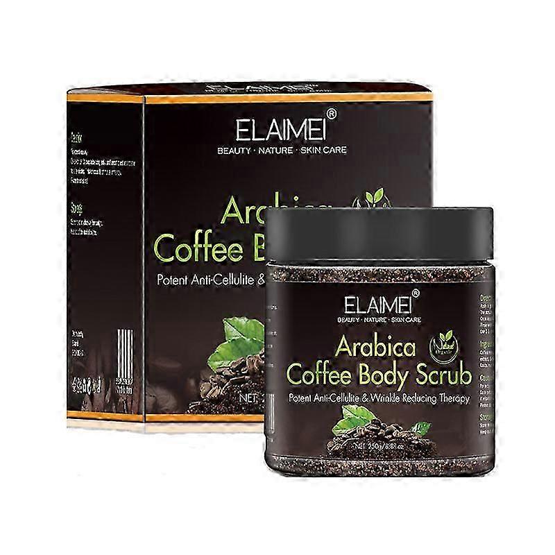 Coffee Scrub, Anti aging & Exfoliating Scrub for Men and Women,Organic Body Scrub,Deep cleaning scrub