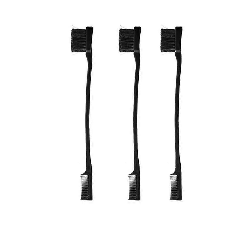 Hair Styling Products Broken Eyebrow Hair Modification Comb Eyebrow Trimming Tool Double-headed 3PC
