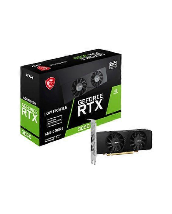 Scheda Grafica - MSI - GEFORCE RTX 3050 LP 6G OC NVIDIA 6 GB GDDR6
