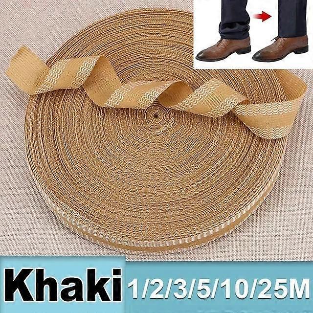 25M Self-Adhesive Pant Paste Tape for Pants Edge Shorten Trousers Patch Clothing Iron-on Hem Fabric Tape DIY Sewing Supplies