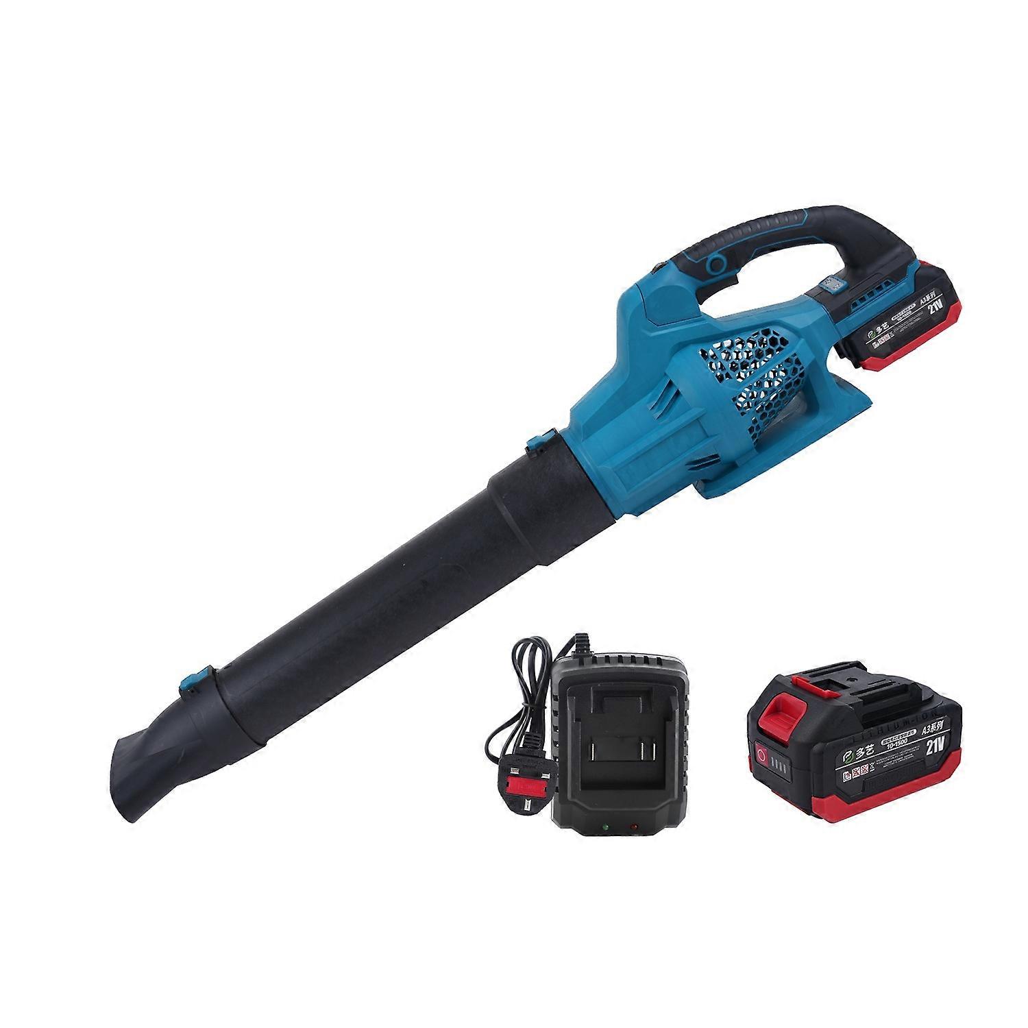 Electric Leaf Blower Storm Blower Battery Powered Leaf Blower 17000rpm 6 Variable Speed with Lock Bu