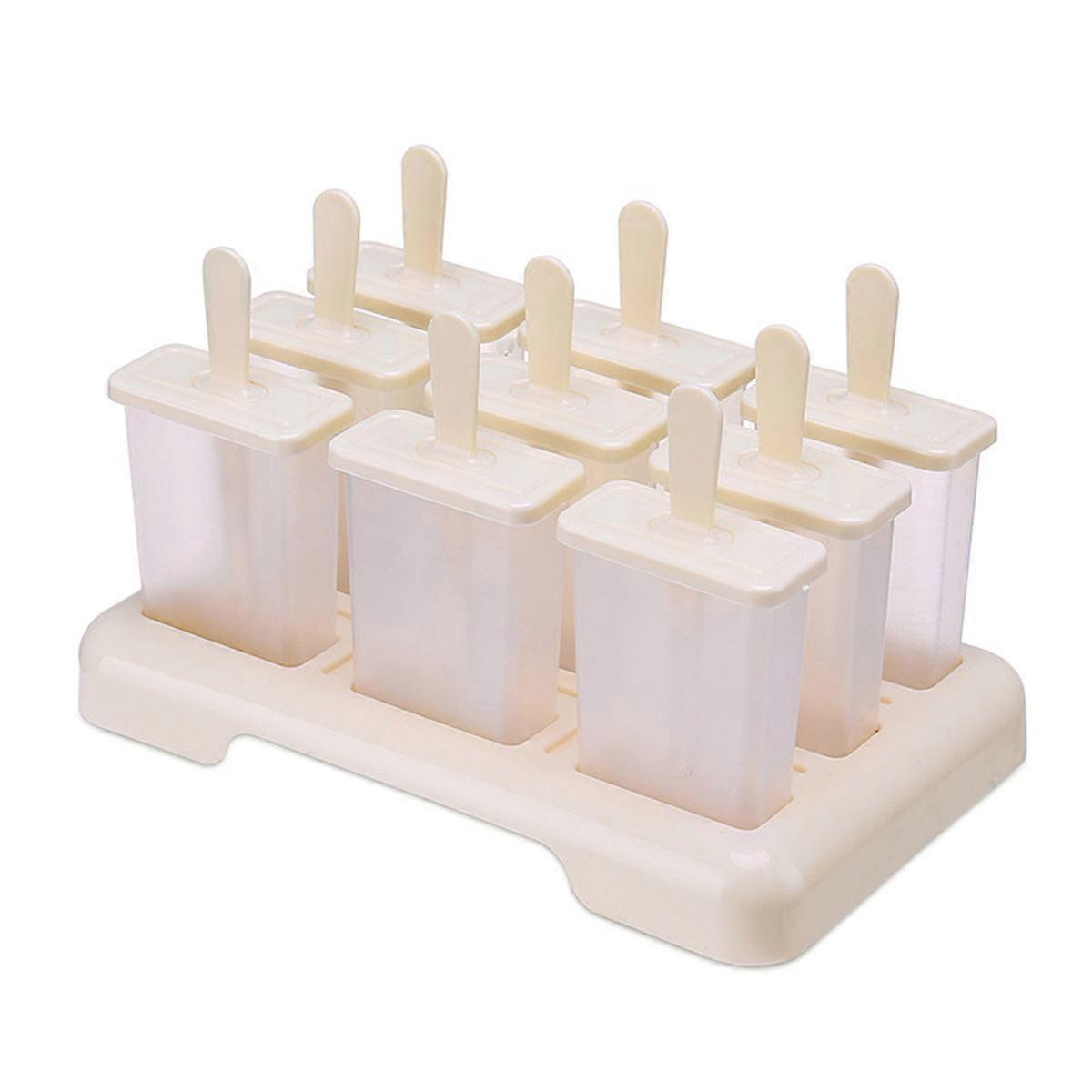 Creative Ice Pop Makers, Multi-Purpose Vertical Design Easy Release For Homemade Treats (Blue)