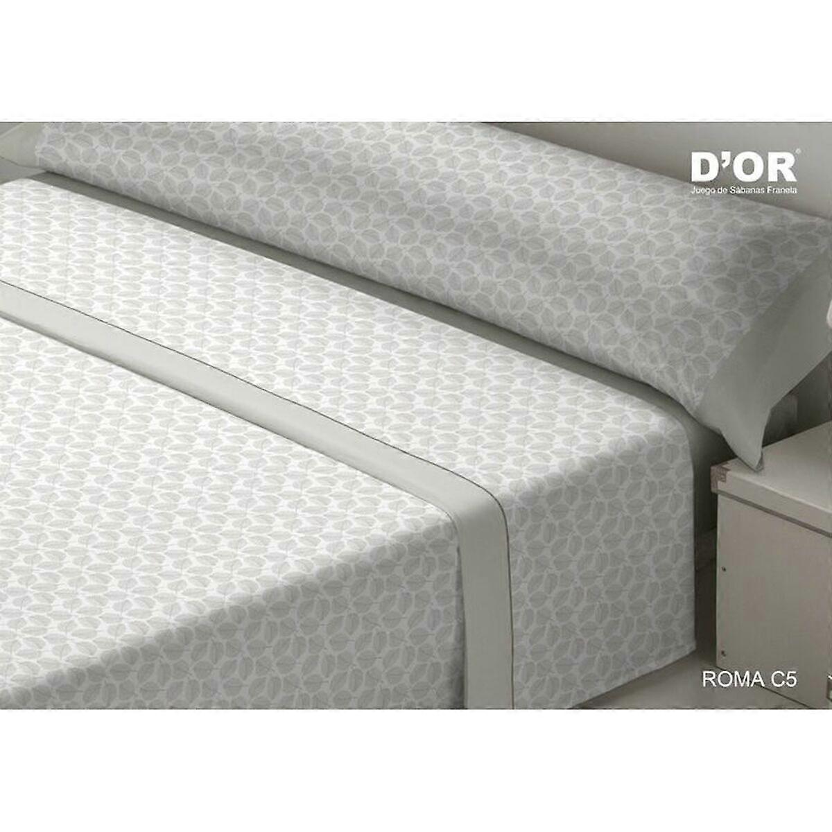 Bedding set D'Or ROMA Grey King size Franela