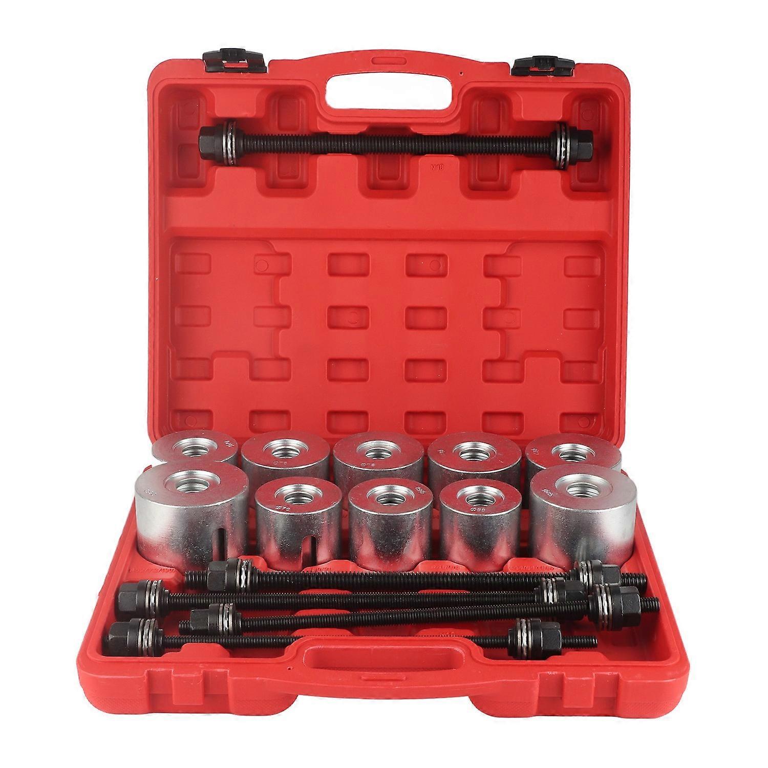 Car Universal Bush Bearing Removal Insertion Tools Set Press Pull Sleeve Kit