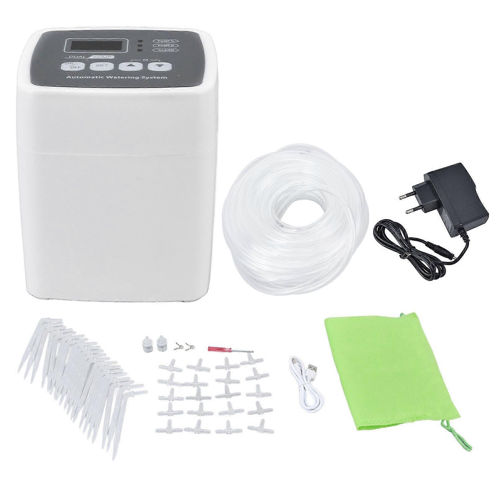 Smart Irrigation Timer Double Pump Automatic Watering Controller Garden Water Timer