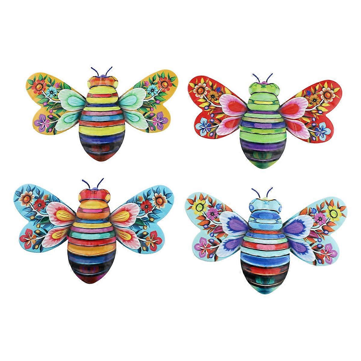 Bee Hanging Wall Decorations, Bee Art Sculpture Hanging Wall