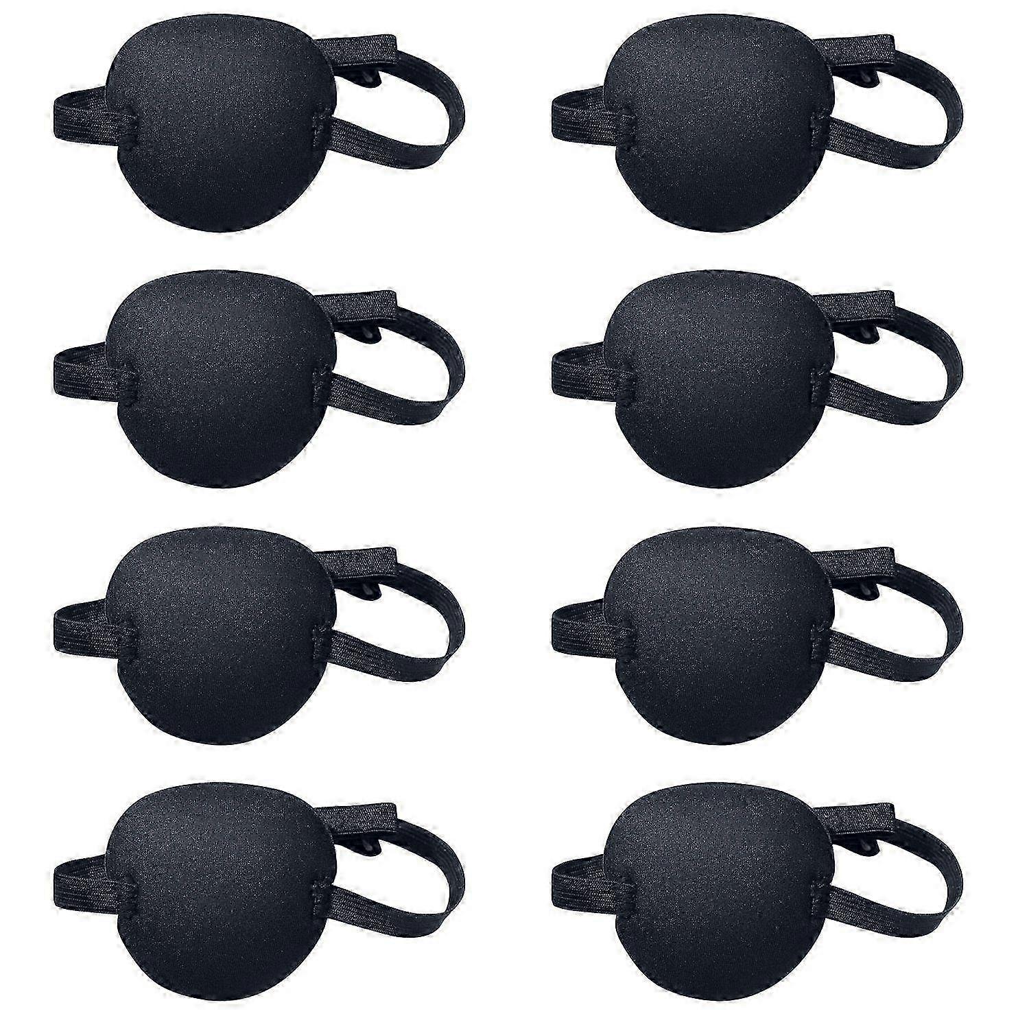 8 Pack Adjustable Eye Patch Strabismus Mask