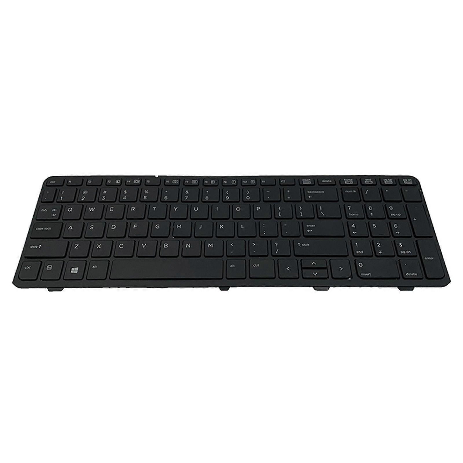 US Layout English Keyboard for HPprobook 450 455 470 G0 G1 G2 , Black Keyboard