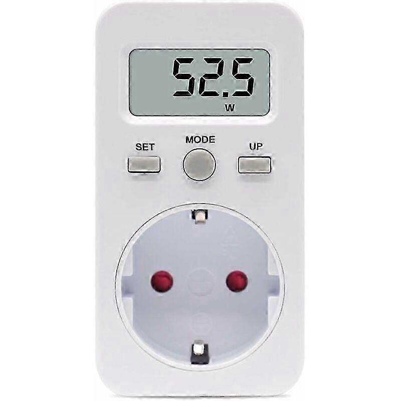 electricity consumption meter, electricity meter for socket, energy cost meter, electricity cost meter, electricity meter, socket with digital display