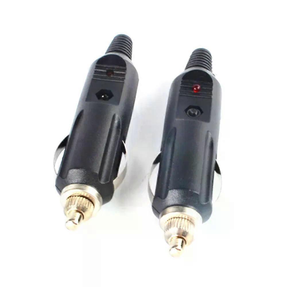 12V/24V 3A Male Cigarette Lighter Socket Converter Plug Car Accessory