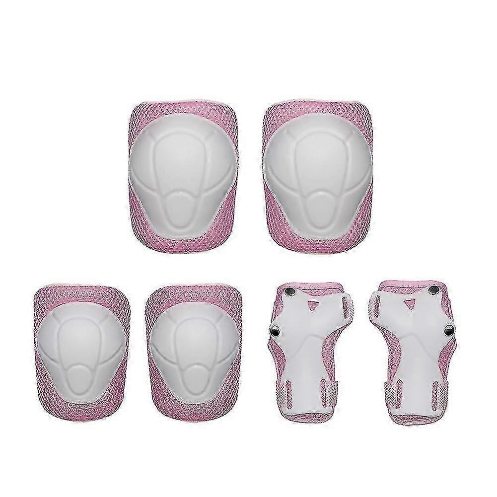 Children's Knee Pads, A Set Of 6 Children's Knee Pads, Protective Equipment Elbow Knee Pads, Wrist Knee Pads, Skateboard