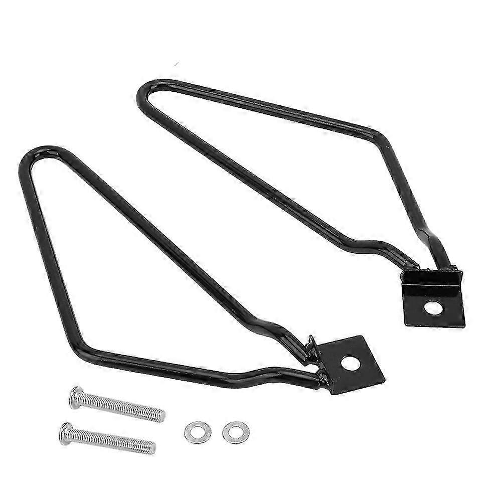 Motorcycle Stainless Steel Saddlebag Side Support Bar Bracket Kit