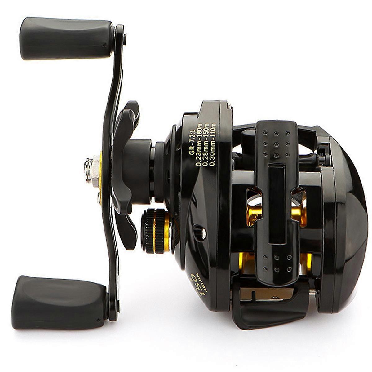 15KG Max Drag Fishing Reel for Bass In Ocean Environment Reel,Left