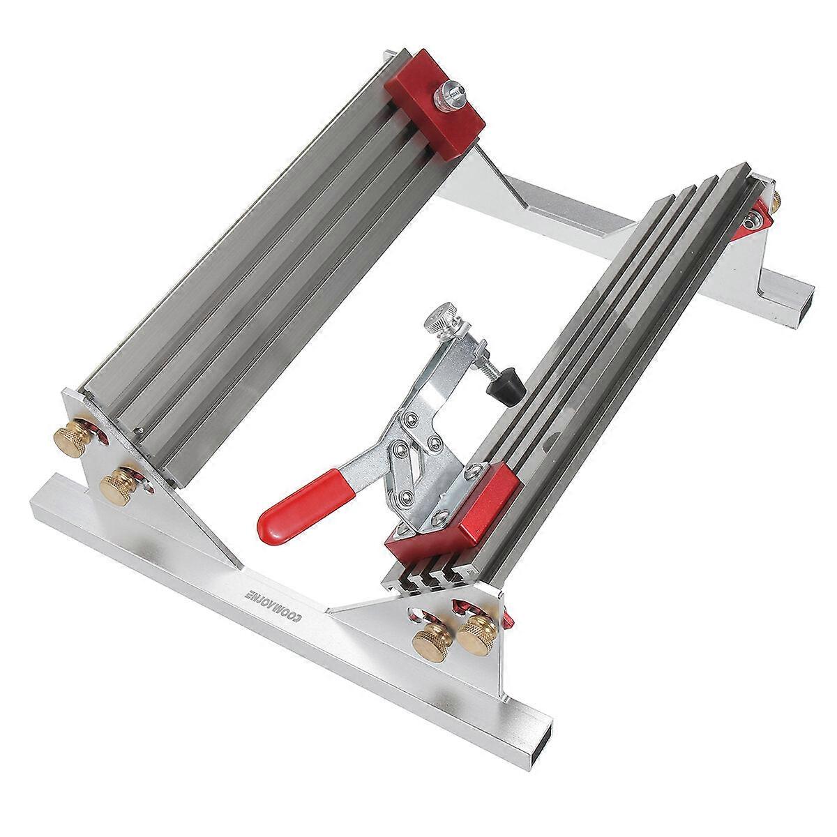 Versatile Spline Jig For Table Saw & Router - Adjustable 1/2" To 16" For Enhanced Joinery & Smooth Operation