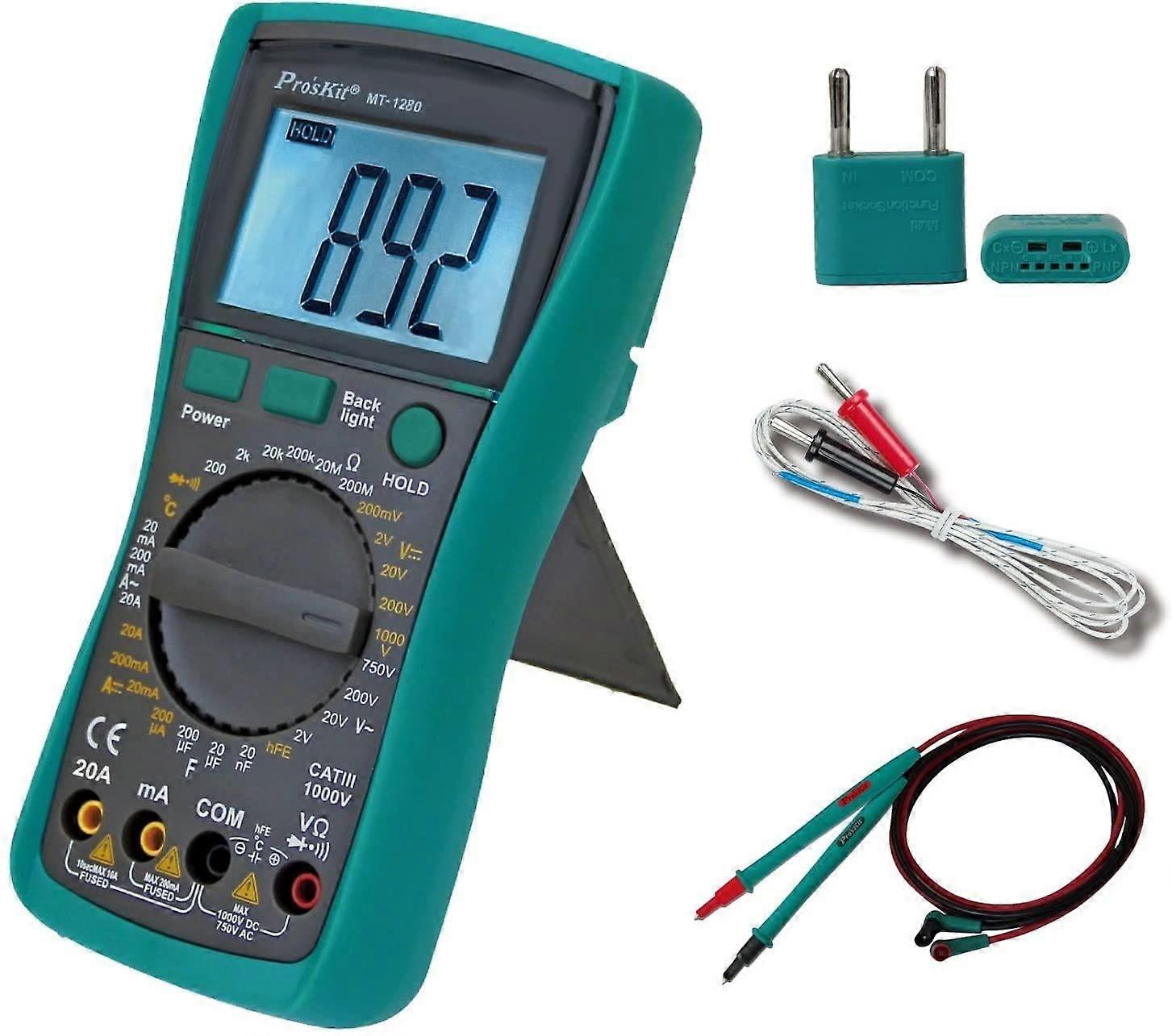 Tools MT-1280 Pro'sKit Multimeter, Digital