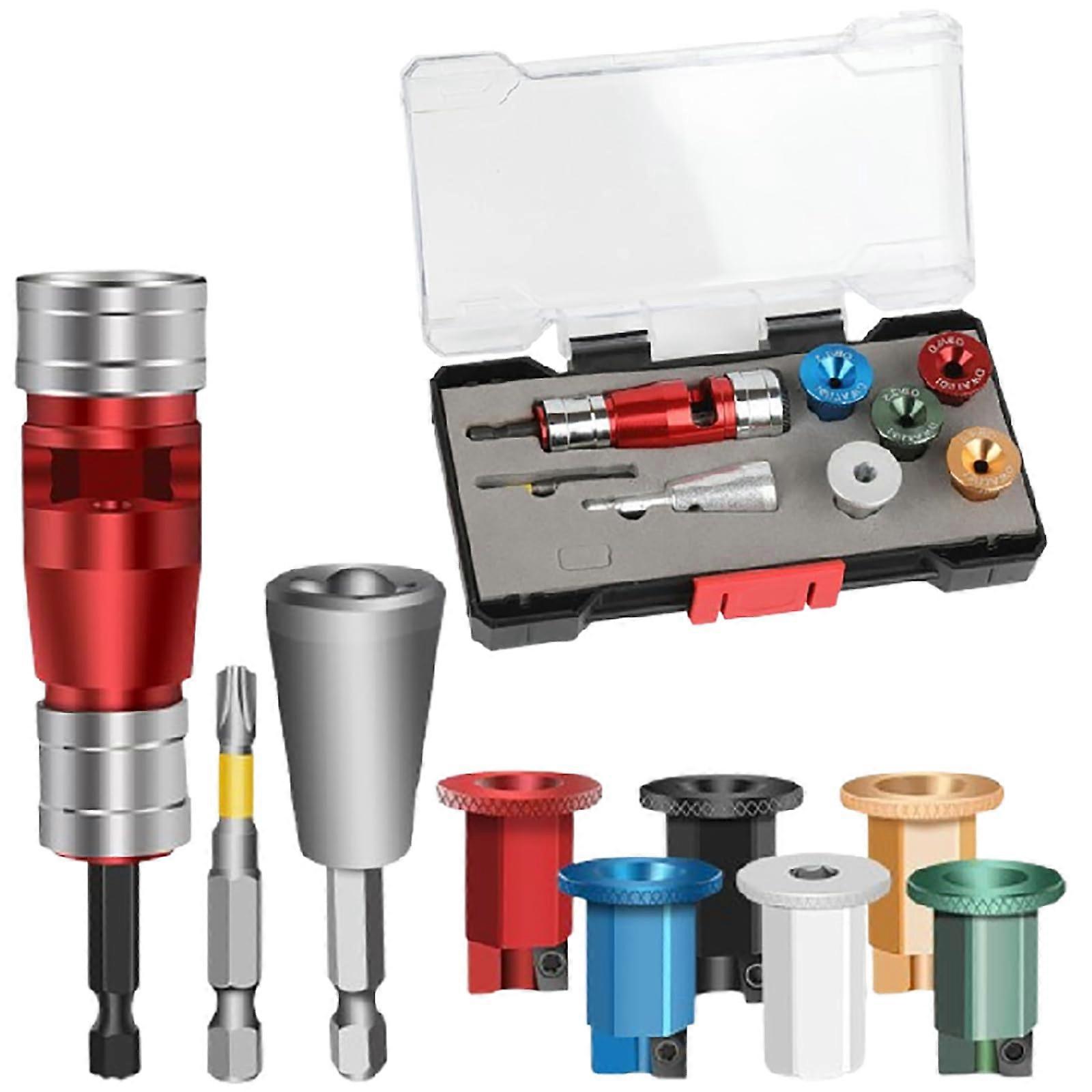 US Standard Electric Wire Stripper Tool - 8 in 1 Quick Drill Wire Stripper for 8/10/12/14/16 AWG Electrical Tools