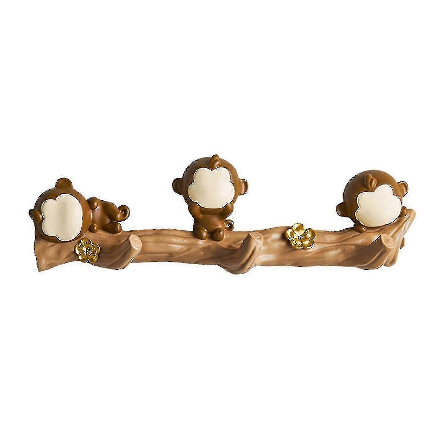 Door Hook Resin Monkey Coat Rack Hat Hook IQL
