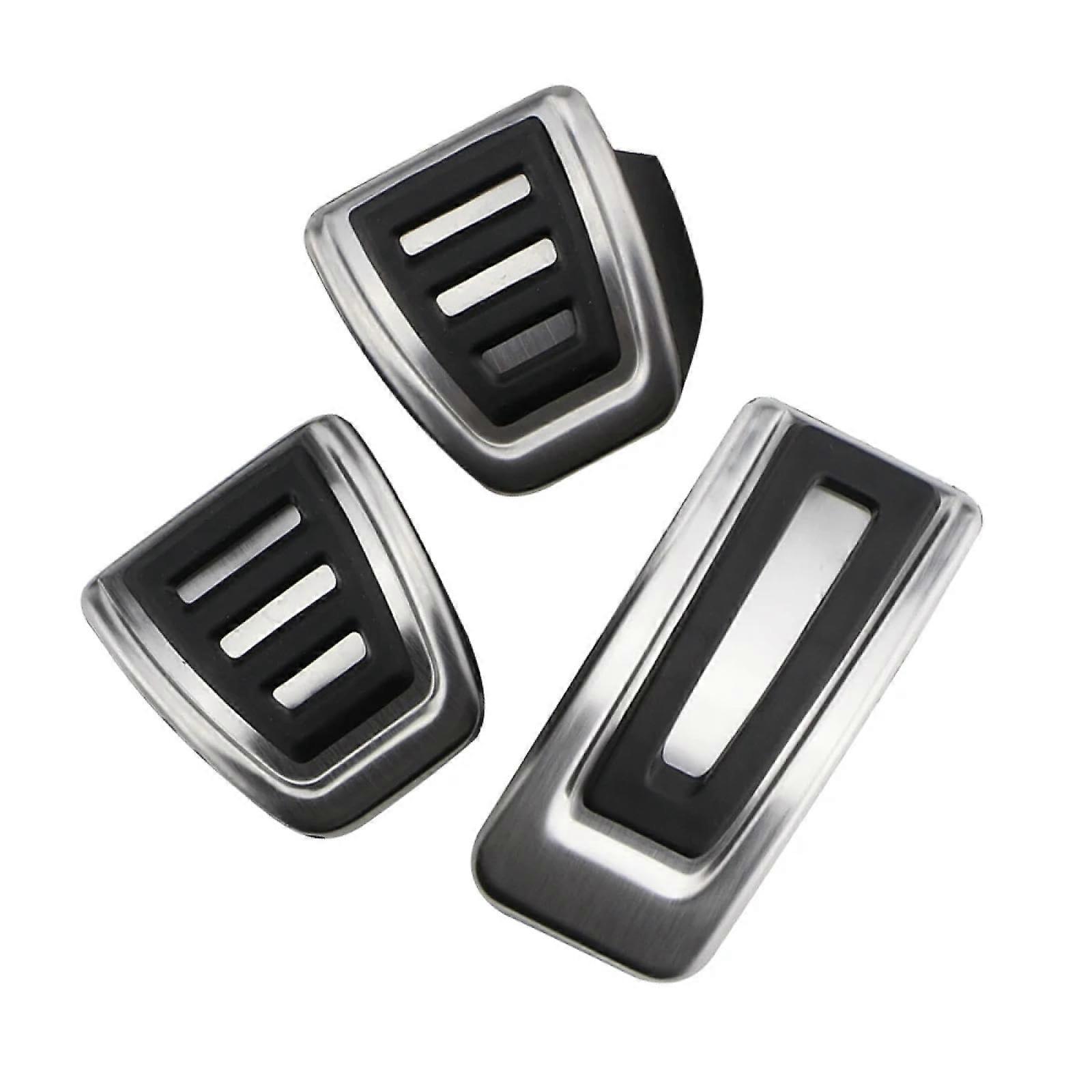 Car Pedals for Kodiaq 2016-2021 MT, 3Pcs Brake and Clutch Pedal Pads, Durable Rubber Design, Custom Fit