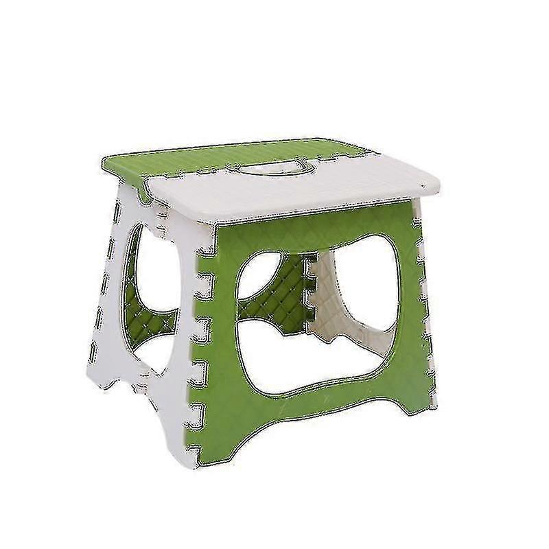 Folding Chair, Thickened Plastic Folding Stool, Safe And Solid Shower Stool, One Button Opening, Convenient For Indoor And Outdoor Use (green)