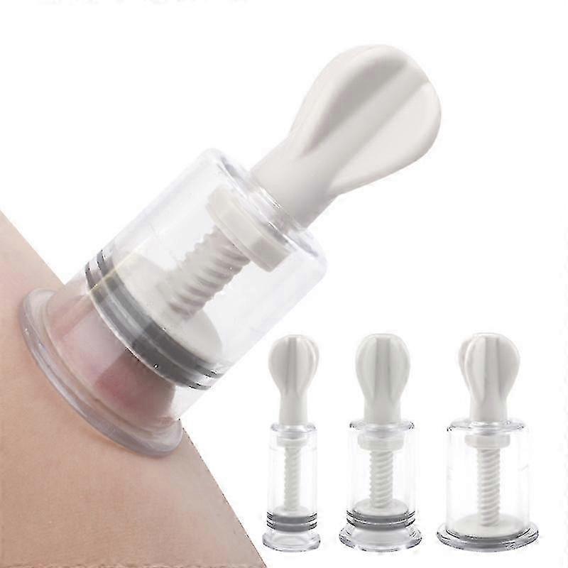 3pcs Nippel Corrector Twist Nippel Saugnapf Nippelbecher Flache und umgekehrte Nippelzieher Nippel Walkbee A B