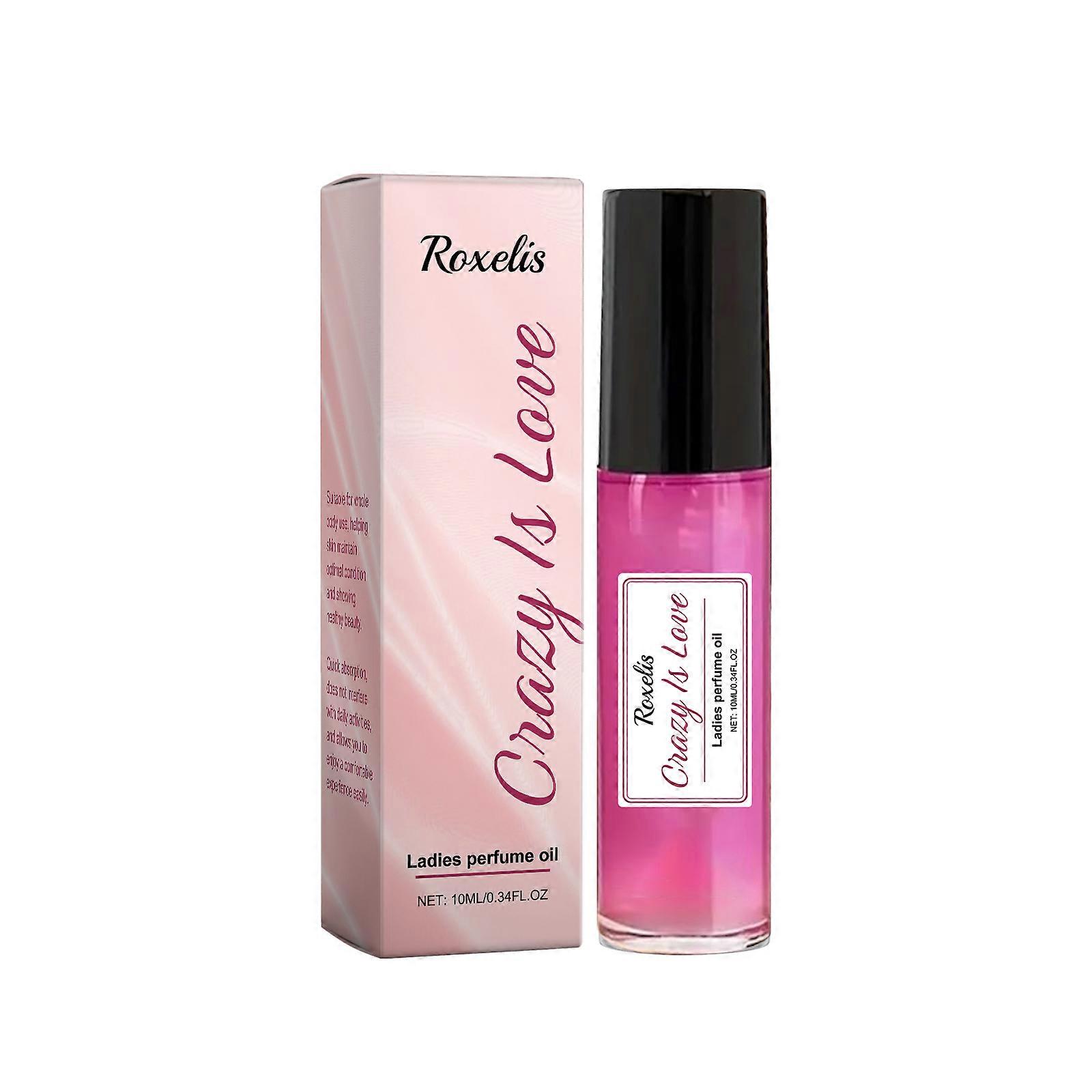 Roxelis Women's Rolling Ball Perfume Unique Scent Charming Fragrance Light and Lasting Remaining Sweet and Gentle Romantic Perfume