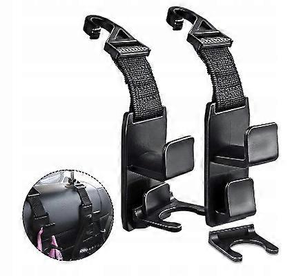 A Car Hanger For A Net Bottle For The Headrest