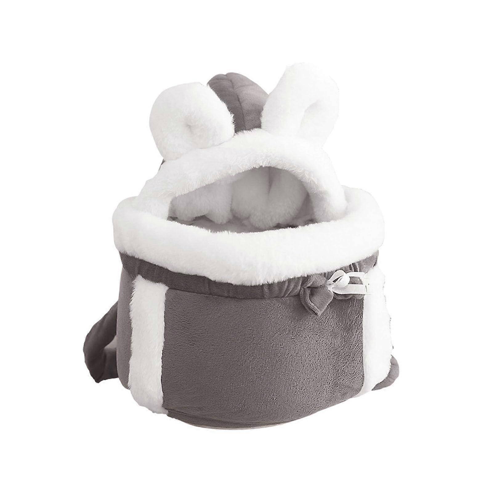 Cat Bag Carrier, Double Pocket Cat Front Comfortable Pack, Cat Sling Carrier with Adjustable Buckle