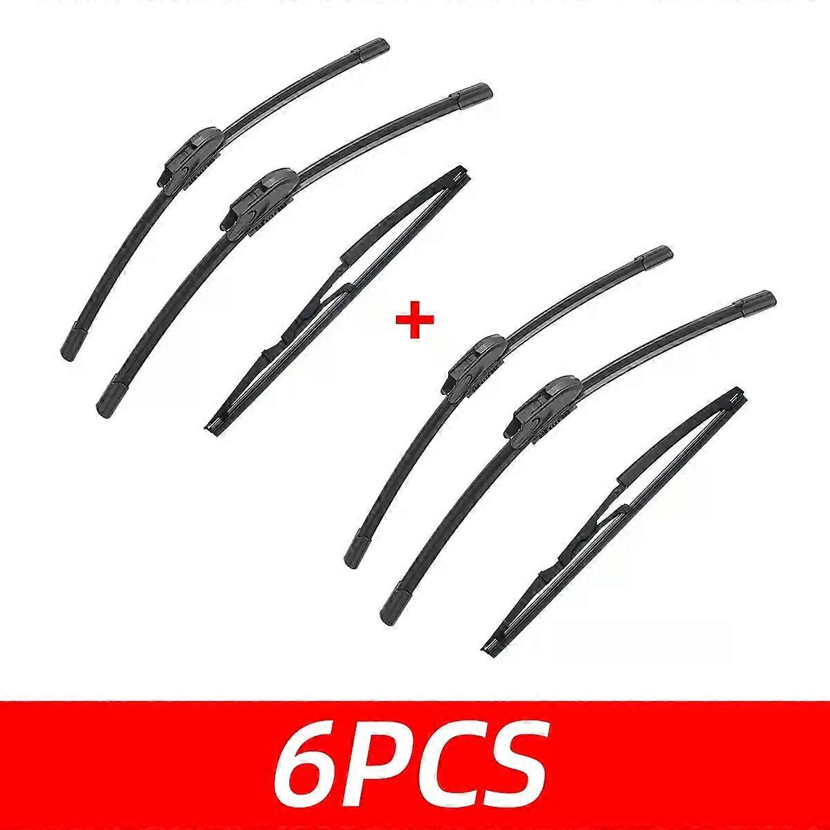 Car Wiper compatible for Fiat Punto 188 1999-2005 Front Rear Wiper Blades Brushes Cutter Auto Accessories 2001 2002 2003 2004