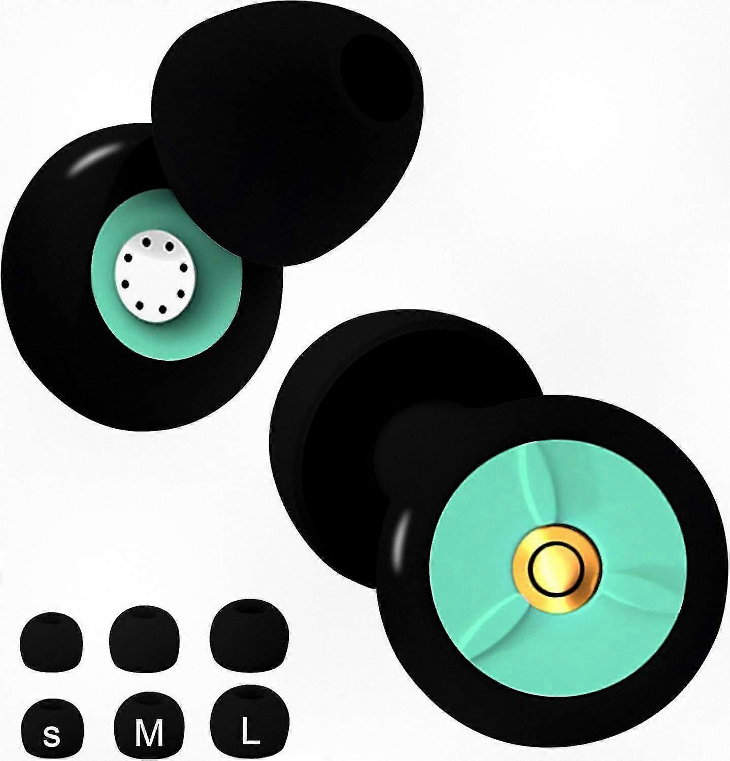 Soft Silicone Ear Plugs for Noise Blocking - Comfortable Sleep, Music Events, Work, Study - Reusable and Hypoallergenic