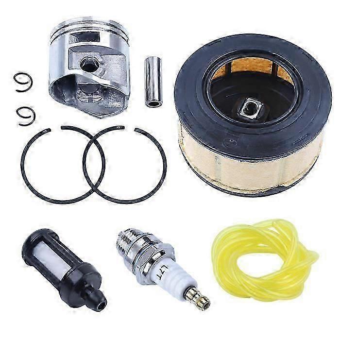 44mm Piston Ring Air Fuel Filter Line Kit Compatible With Stihl MS251 MS 251 1143 030 2007 -cdsx