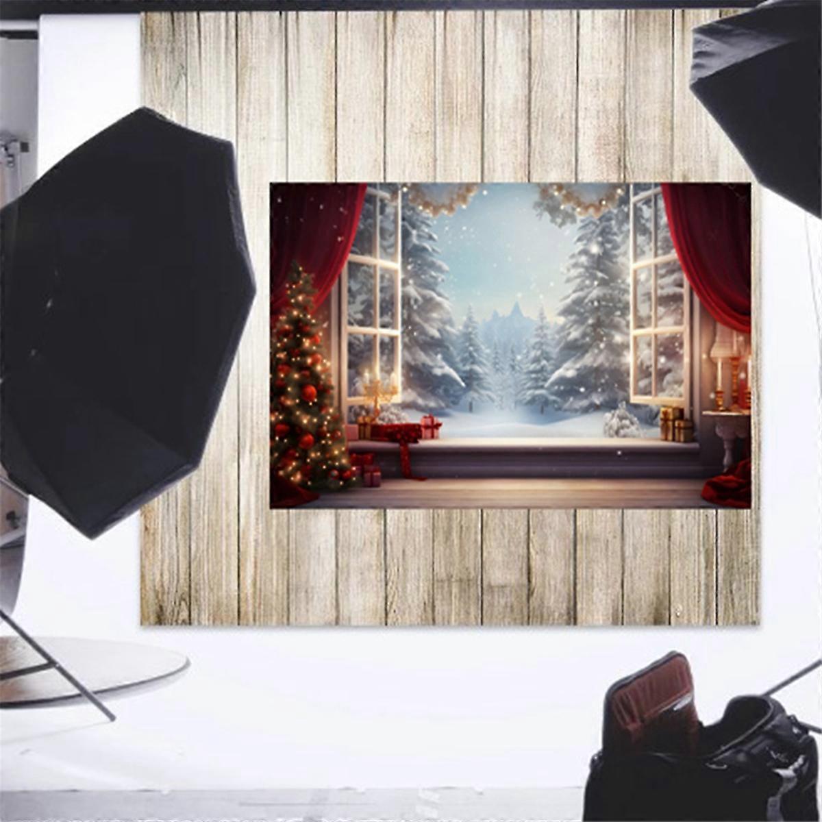 210x150cm Christmas Background Cloth Studio Photography Backdrops, C