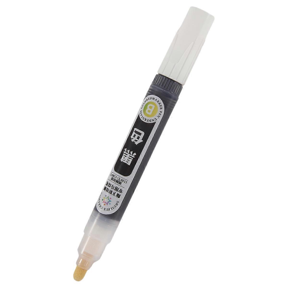 2 Pcs Underglaze Pen Underglaze for Ceramics Ceramic Writing Pen Underglaze Permanent Porcelain Col