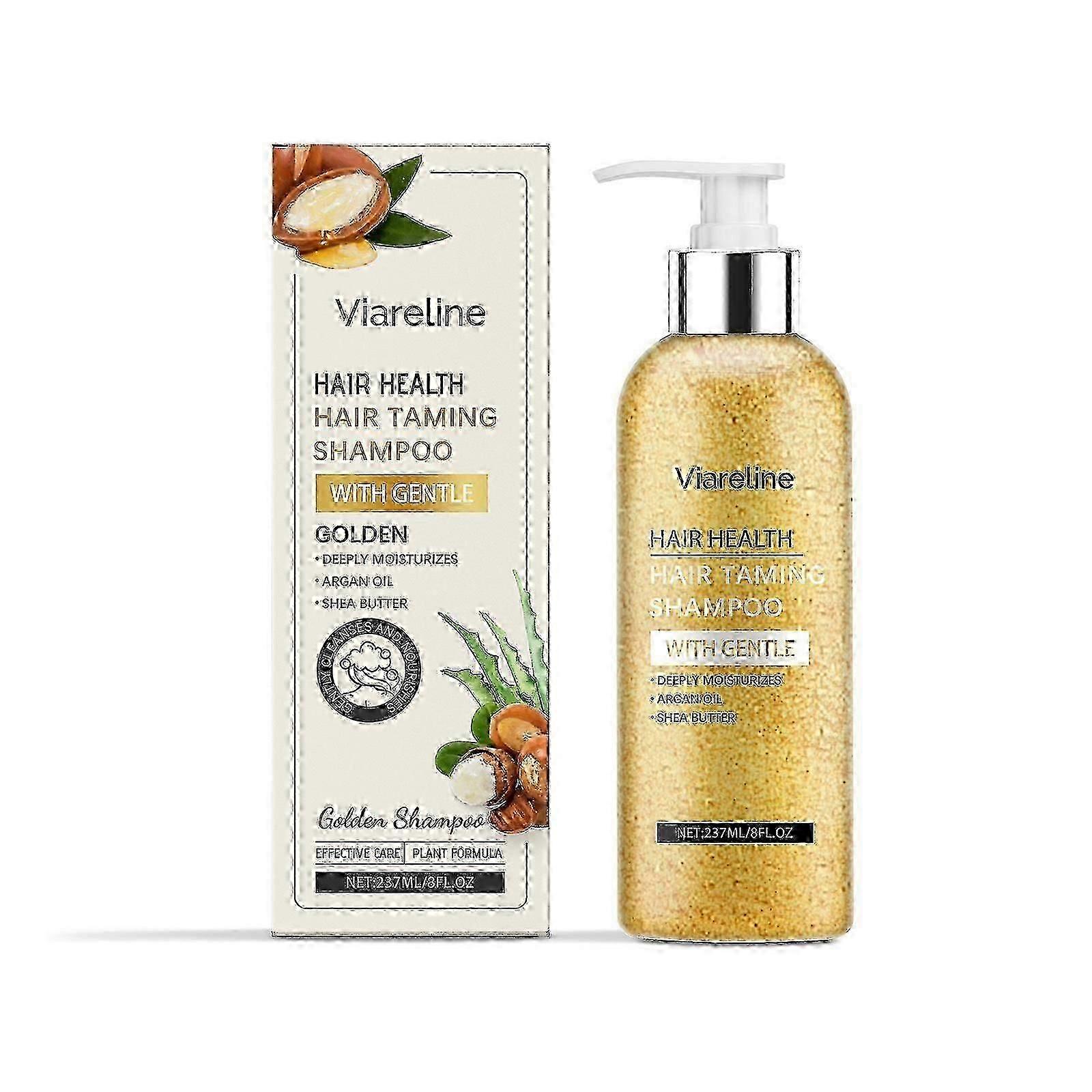 Viareline argan oil shampoo, scalp cleansing, gentle, moisturizing, moisturizing and smoothing shampoo