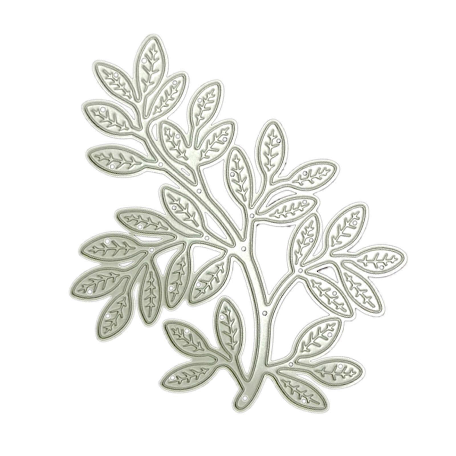 Tree Branch Leaf Cutting Dies Handmade Crafts Projects Art Creation Supplies for Birthday Greeting Message Card