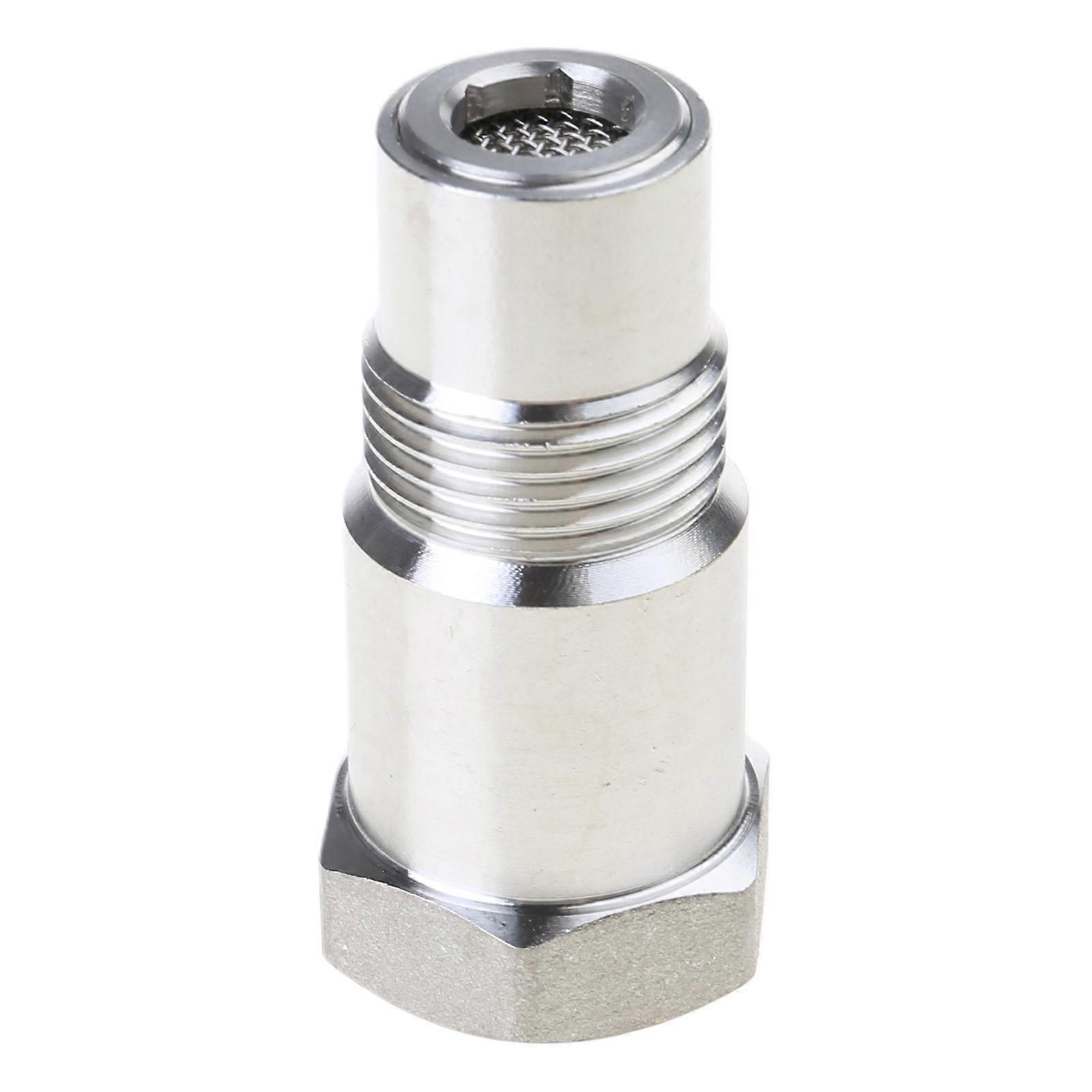 Car Motorcycle Exhaust Pipe O2 Oxygen Sensor Connector Extension Filter Extender Spacer Bung Isolator Adapter M18 x 1.5