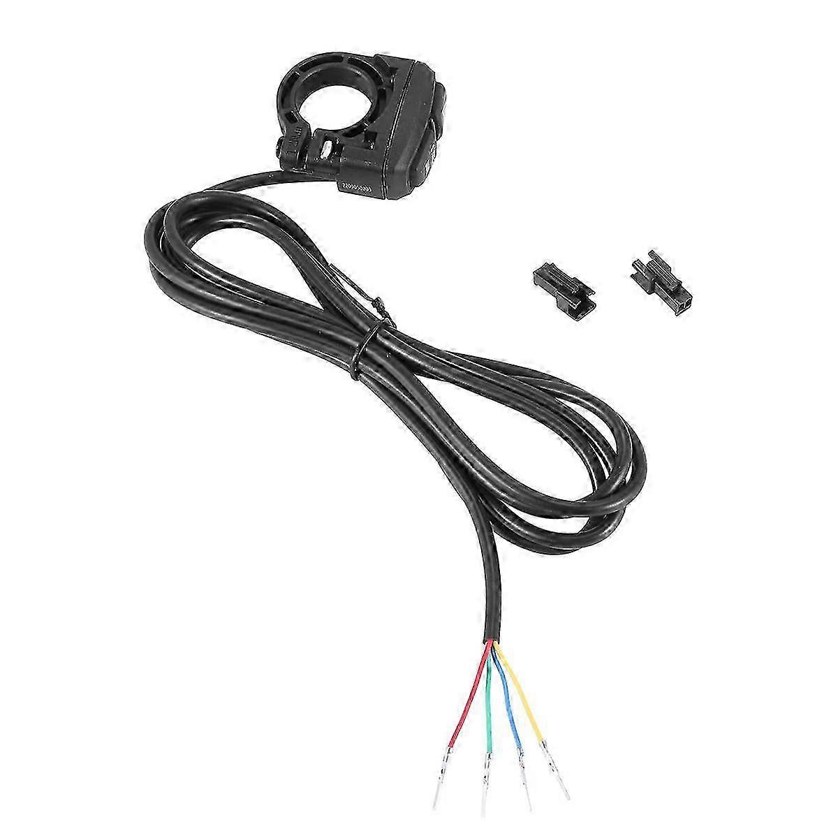Single Dual Switch+Hazard Warning Switch/Indicator for Electric Scooter Bicycle Tricycle Atv EV DIY