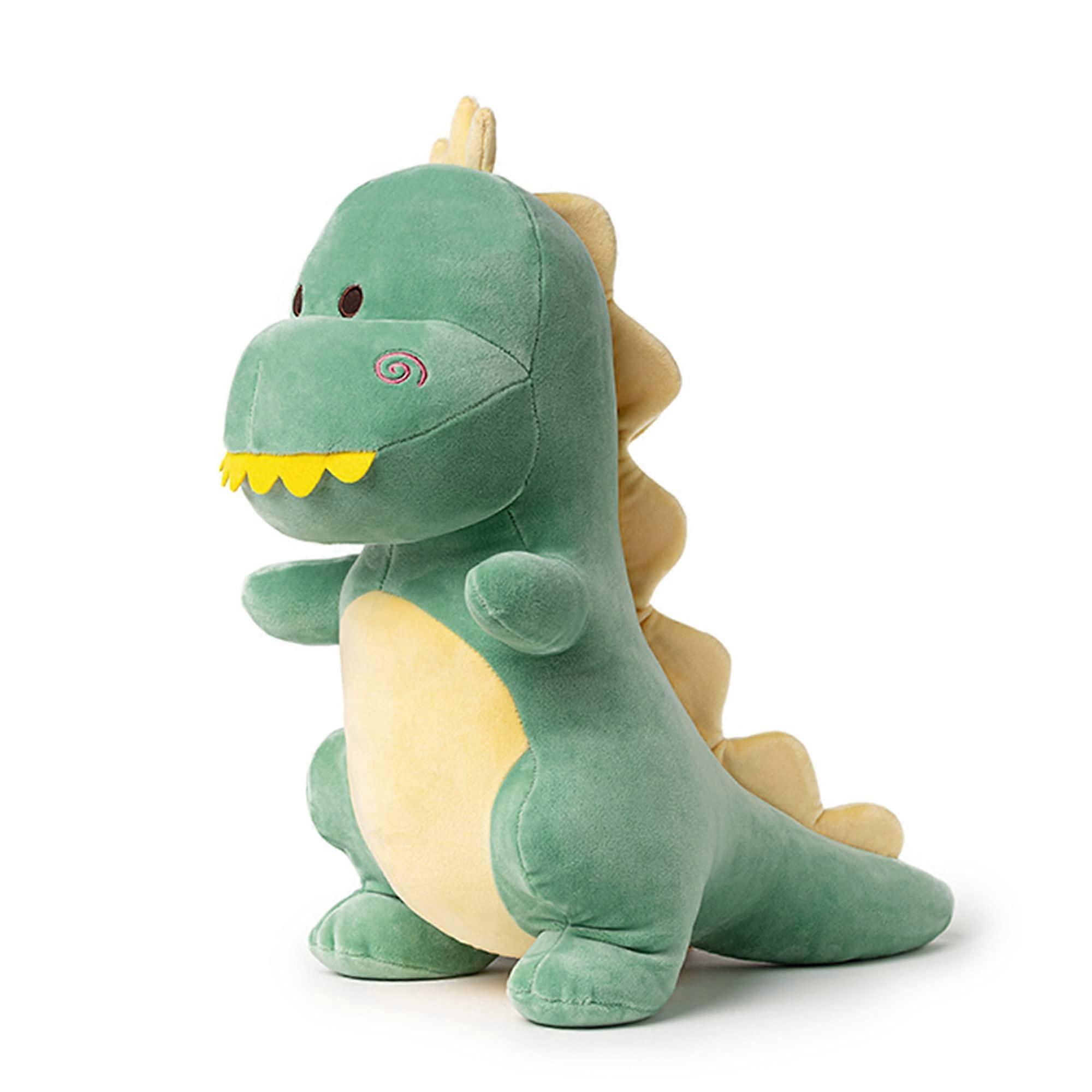 Big Dinosaur Plush Toy, 15.7' Soft Dinosaur Plushie, Cute Dino Stuffed Animal for , , Baby, Kids, Green