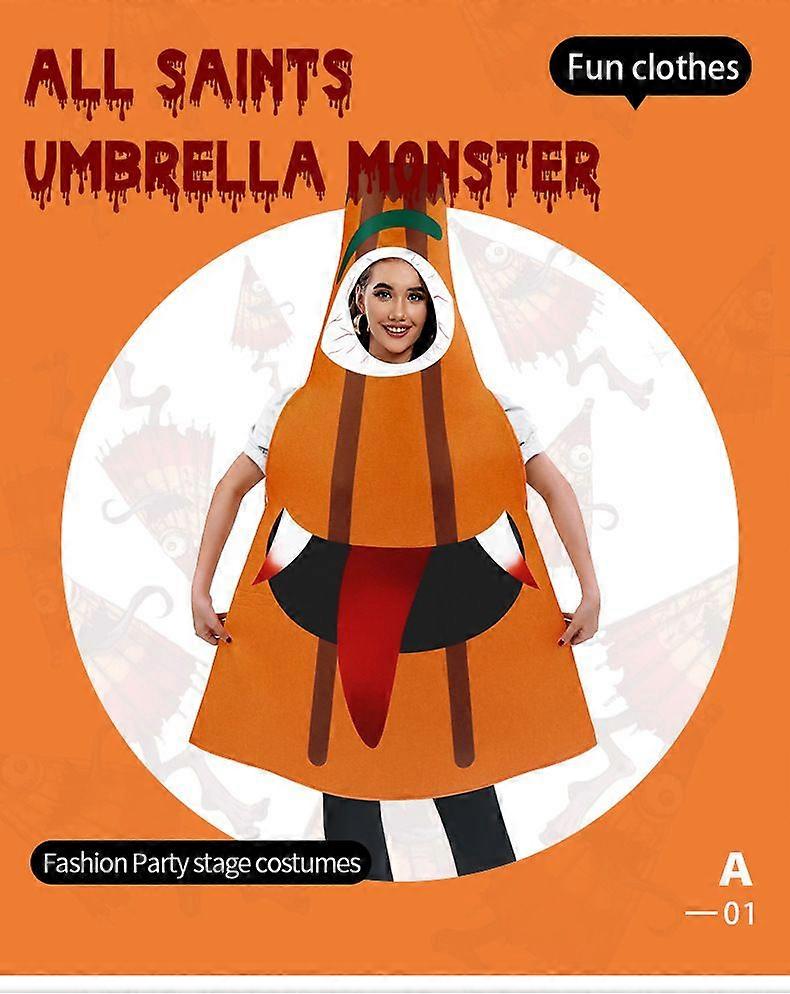 ハロウィーンの漫画の傘の精神のコスプレ衣装のための面白いモンスターのコスチューム大人のための衣装