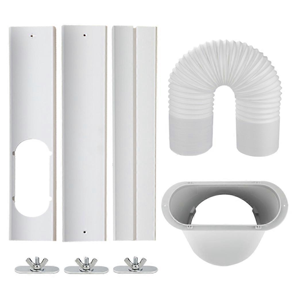 Universal Window Adaptor Tube Connector Kit, Window Seal Exhaust Hose Interface for Portable Air Conditioner 150mm