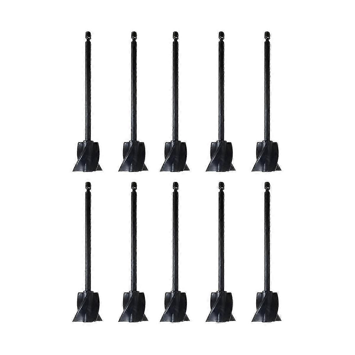 Epoxy Resin Mixer Paddle Drill Attachment for Paint & Epoxy Mixing - Black