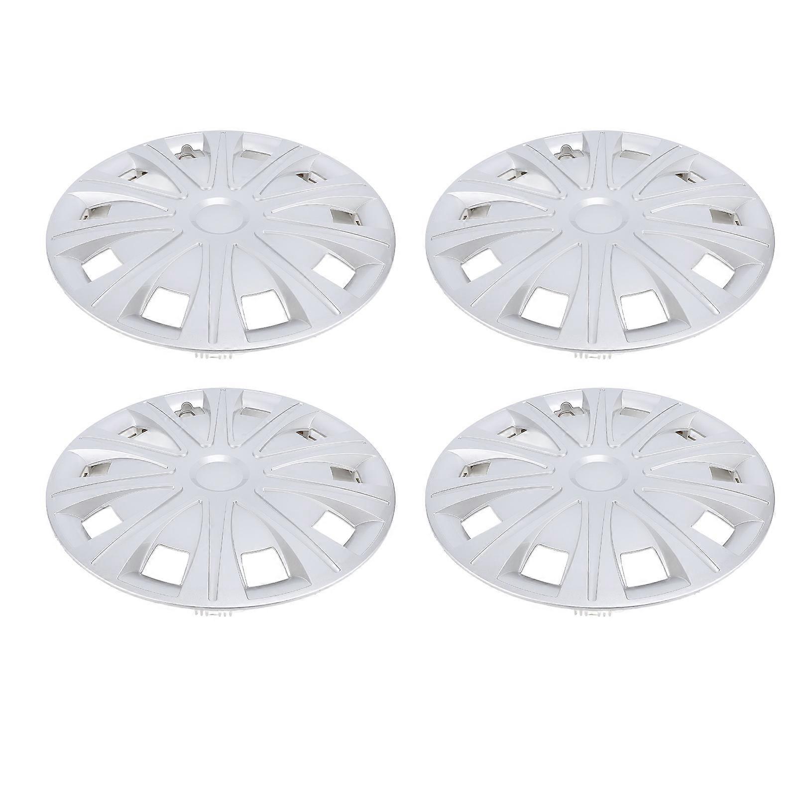 4Pcs 17 Inch Hubcap Wheel Cover Snap On Impact Resistant Wheel Rim Cover Universal for Transit Connect