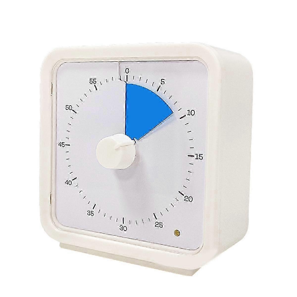 60-Minute Visual Timer for Kids, Time Management Tool Study Classroom Timer, Pomodoro Timer with Si