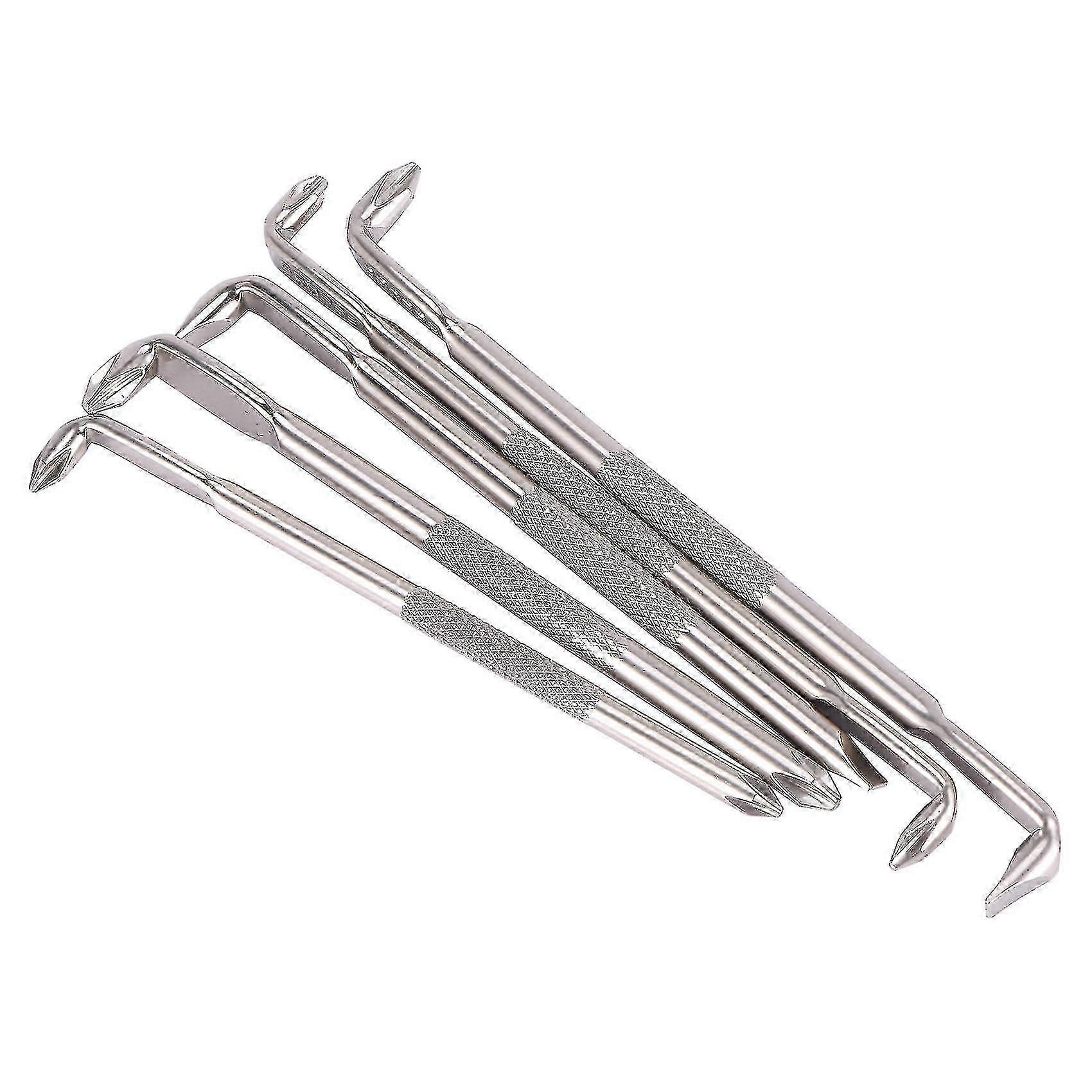 5pcs Z-type L-shaped 90-degree Right-angle Screwdriver Set with Magnetic Tips