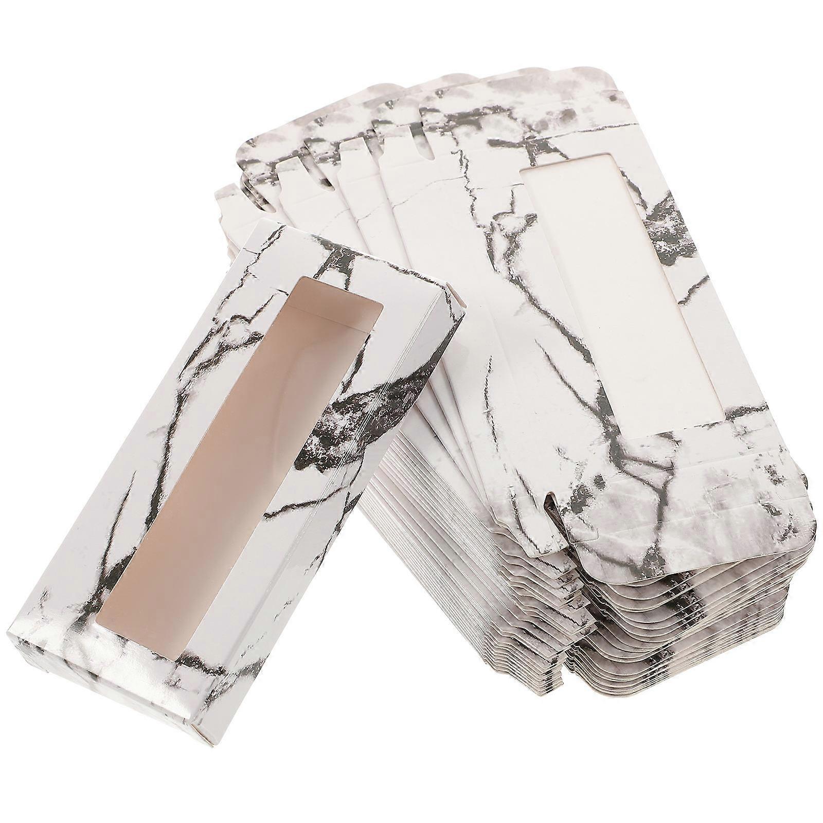 30pcs Makeup False Eyelash Case Fake Eyelash Packing Box Eyelash Holder Box