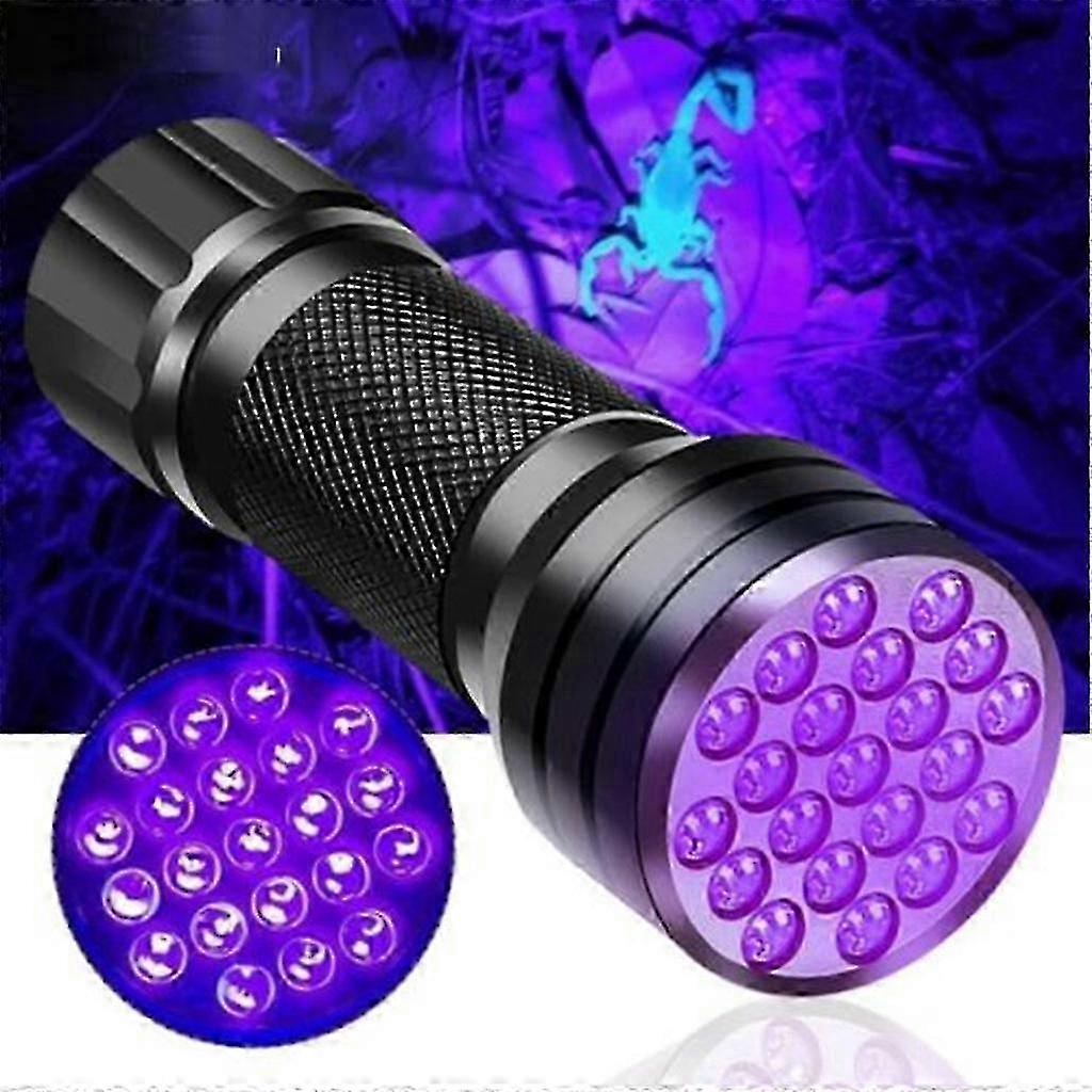 2025 Flashlight Detector Black Light Flashlight LED Pet Urine Stains