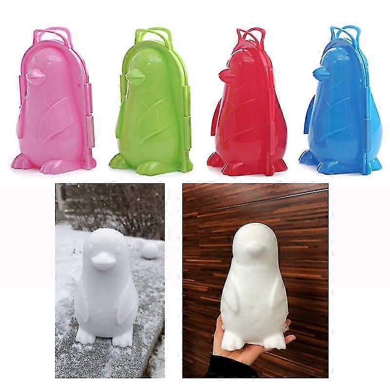 冬のプラスチック製雪玉メーカークリップ冬の雪玉の楽しみに適した子供のための屋外おもちゃ