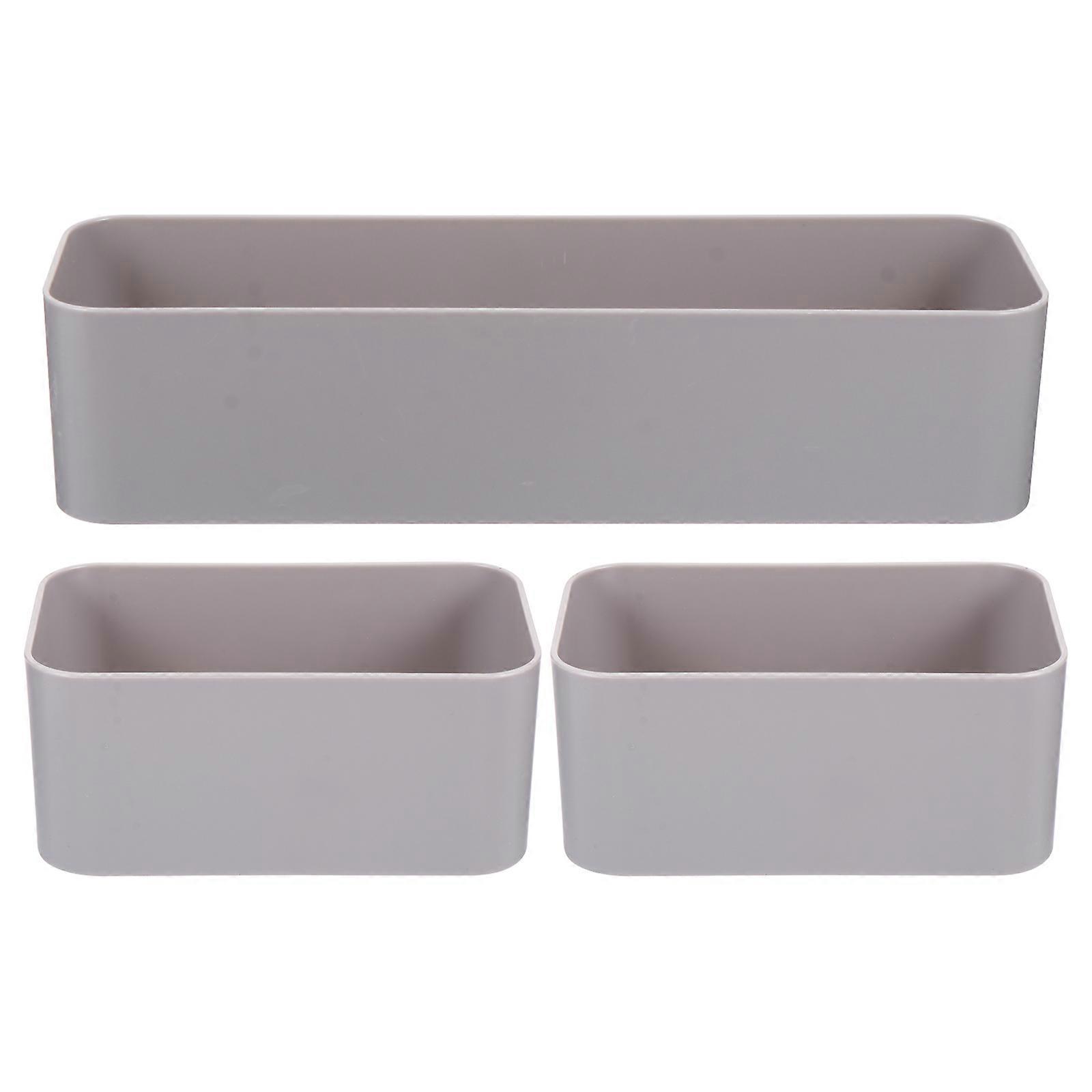 Organizer Containers, Wall-friendly System for Clutter Reduction, Easy to Remove