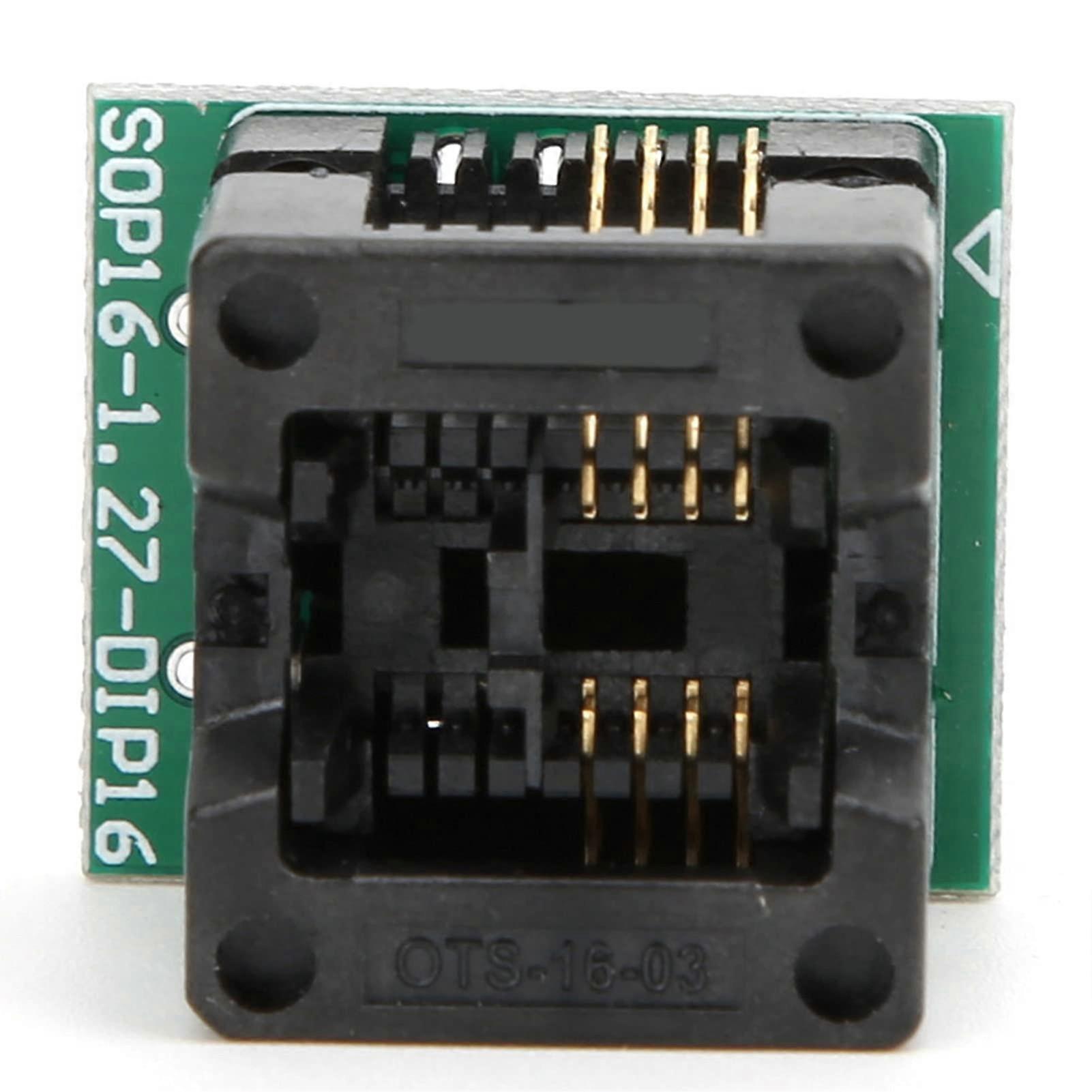 Adapter Socket Converter 200 Meter SOP8 to DIP8 Converter LT48 Super Pro Top Series with Alignment Manual (Narrow Conductor) narrow conductor