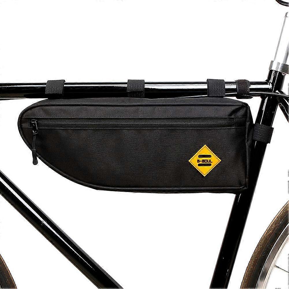 B Soul Bicycle Triangle Bag Bicycle Frame Front Tube Bag Bag Ref: 3895