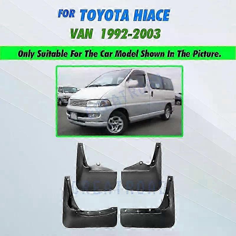 unique For Toyota Hiace 1992 - 2023 2000 2001 2002 2003 2004 2005 Car Mudflaps Mud Flaps Splash Guards Mudguards Flap Fender Accessorie